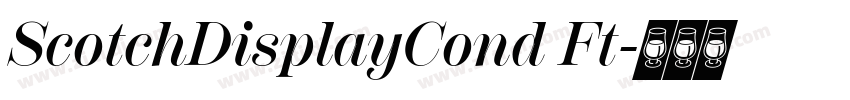 ScotchDisplayCond Ft字体转换